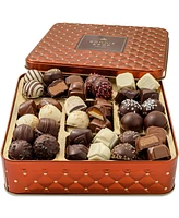 Bonnie & Pop Chocolate Truffle Gift Tin, 2.3 lbs