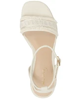 Aldo Women's Aberitram Two-Piece Espadrille Wedge Sandals