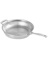 Le Creuset Classic Stainless Steel Round Frying Pan, 12"