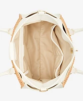 I.n.c. International Concepts Caitii Medium Straw Satchel, Exclusively at Macy's