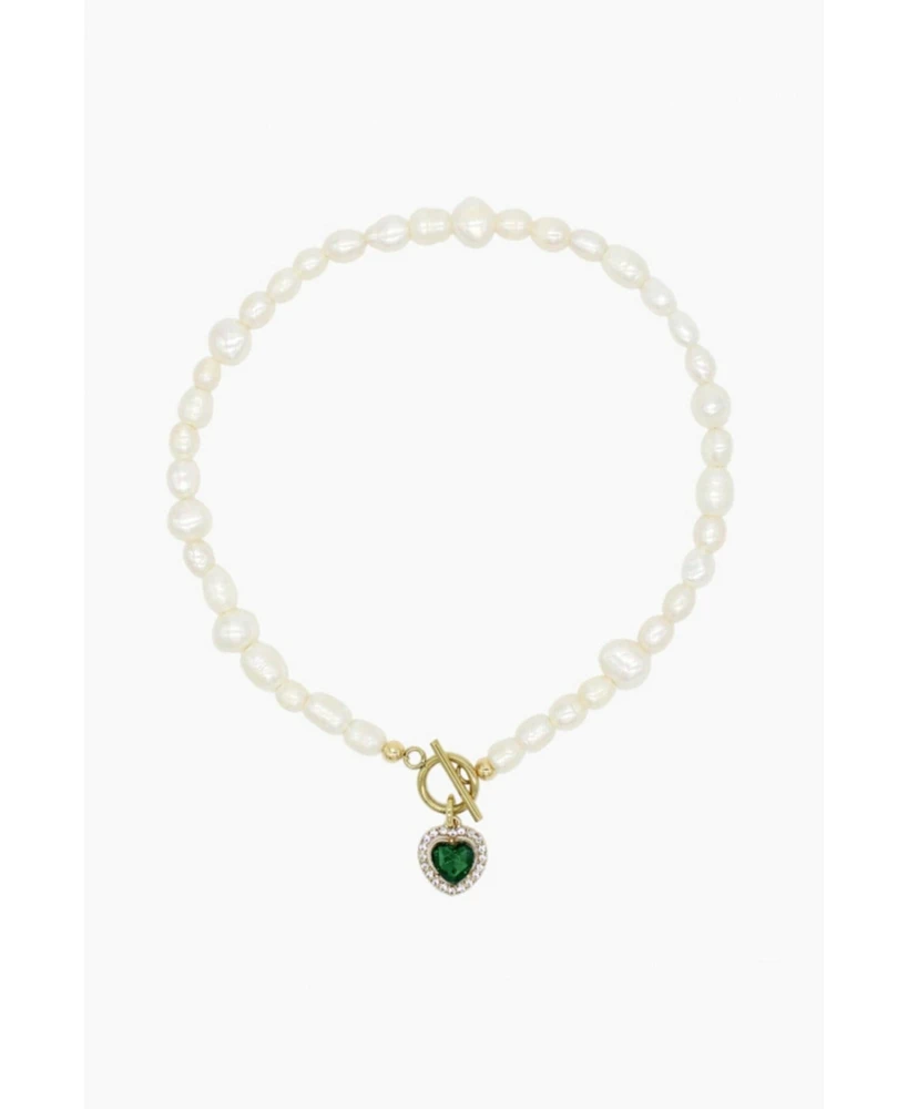 Milena Emerald Necklace