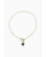 Milena Emerald Necklace