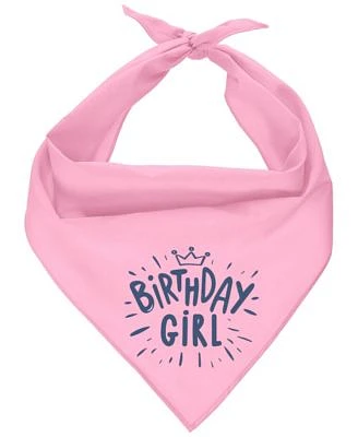 Parisian Pet Brithday Girl Dog Bandana