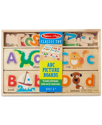 Melissa and Doug Kids' Abc Alphabet Picture Boards
