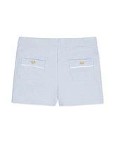 Hope & Henry Girls' Organic French Terry Pull-On Short