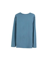 Bellemere New York Men's Men Crew-Neck Cotton Long Sleeves