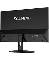 XGaming 25 Inch Monitor, Fhd 1080P 100Hz Ultra Thin Frameless Computer Monitor, 1ms, 99% sRGB, Low Blue Light Eye Care Pc Monitor, Hdmi Vga Gamer Moni