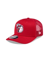 New Era Men's Red Cleveland Guardians 2025 Spring Training 9SEVENTY Stretch-Snap Hat