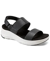 Rockport Women's Qwera Open Toe Strappy Casual Wedge Sandals