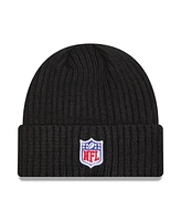 New Era Men's Black Cleveland Browns 2024 Nfl Crucial Catch Cuffed Knit Hat