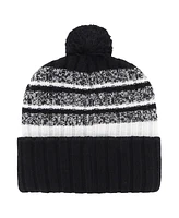 '47 Brand Men's Black Detroit Lions Tavern Cuffed Knit Hat with Pom