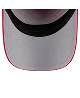 New Era Men's Red Carolina Hurricanes Core A-Frame 9FORTY Adjustable Hat