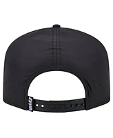 New Era Men's Black Milwaukee Bucks Vented 9FIFTY A-Frame Snapback Hat