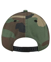 New Era Men's Camo Los Angeles Chargers Mystic Camo A-Frame 9FORTY Adjustable Hat