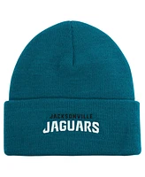 Outerstuff Big Boys and Girls Teal Jacksonville Jaguars Basic Cuffed Knit Hat