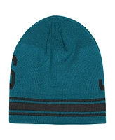 Outerstuff Big Boys and Girls Teal Jacksonville Jaguars Retro Knit Beanie