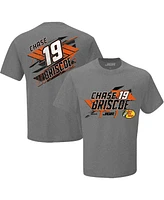 Joe Gibbs Racing Team Collection Men's Graphite Chase Briscoe Bass Pro Shops Name Number T-Shirt