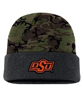 Nike Men's Camo Oklahoma State Cowboys Military Appreciation Cuffed Knit Hat