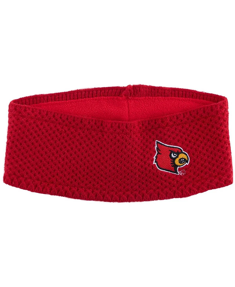 ZooZatz Red Louisville Cardinals Fashion Knit Headband