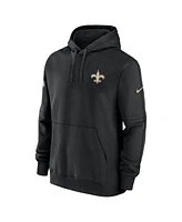 Men's Nike New Orleans Saints Sideline Club Fleece Pullover Hoodie