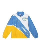 Mitchell & Ness Men's White Southern University Jaguars Paintbrush Full-Zip Windbreaker