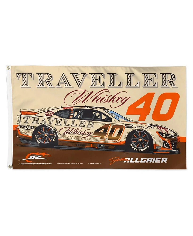 Wincraft Justin Allgaier Traveller Whiskey 3' x 5' One-Sided Deluxe Flag