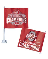 Wincraft Ohio State Buckeyes College Football Playoff 2024 National Champions 11" x 13" Double-Sided Car Flag