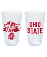 Wincraft Ohio State Buckeyes College Football Playoff 2024 National Champions 16oz. Icicle Silicone Pint Glass