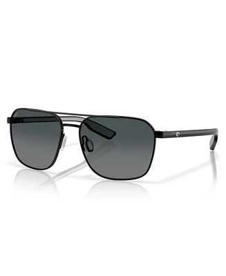 Costa Del Mar Men's Wader Polarized Sunglasses, 6S4003