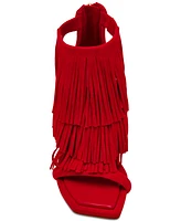 Steve Madden Women's Fringzy Stiletto Sandals