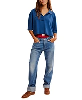 Free People Women's Denmark Cotton Polo