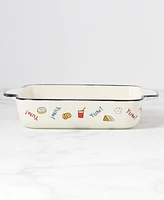 Lenox Chef Snoopy Square Stoneware Baker