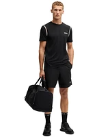 Boss by Hugo Men's Active Waffle-Structure T-Shirt