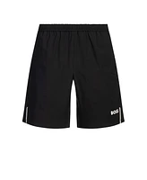 Boss by Hugo Men's Quick-Dry Active Tennis Shorts