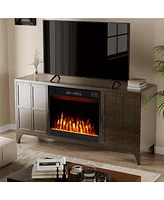 23" 750 with 1500W 5000 Btu Electric Fireplace Insert with Remote Control Timer