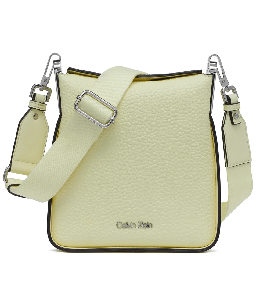 Calvin Klein Fay Small Adjustable Crossbody with Magnetic Top Closure