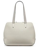 Calvin Klein Audrey Floral Logo Emboss Tote