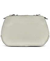 Calvin Klein Audrey Floral Logo Emboss Crossbody