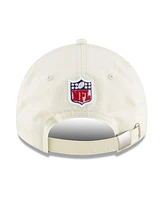 New Era Men's Cream Kansas City Chiefs Super Bowl Lix 9TWENTY Adjustable Hat