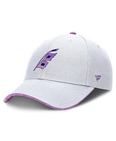 Fanatics Men's White Carolina Hurricanes Authentic Pro Hockey Fights Cancer Adjustable Hat