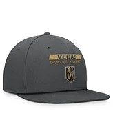 Fanatics Men's Gray Vegas Golden Knights Authentic Pro Prime Snapback Hat