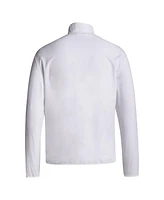 Adidas Men's White Washington Huskies 2024 Coaches Sideline Half-Zip Jacket