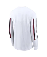 Nike Men's White Stanford Cardinal Local Spirit Slogan Long Sleeve T-Shirt