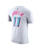 Nike Men's Jaime Jaquez Jr. White Miami Heat 2024/25 City Edition Name Number T-Shirt