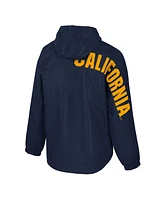 Colosseum Men's Navy Cal Bears Reloaded Anorak Half-Zip Jacket