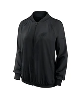 Nike Women's Black Philadelphia Eagles Raglan Full-Zip Jacket