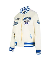 Pro Standard Women's Cream 2025 Nba All-Star Game Satin Jacket