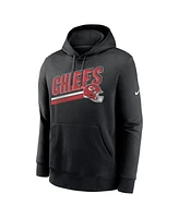 Nike Men's Black Kansas City Chiefs Club Fleece Pullover Hoodie