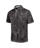 Tommy Bahama Men's Black Las Vegas Raiders Sport Santiago Paradise Polo