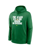 Nike Men's Green Oregon Ducks Grass Is Club Fleece Pullover Hoodie